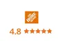 The Home Depot rating 4.8 stars