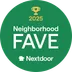 Nextdoor Neighborhood Fave 2025